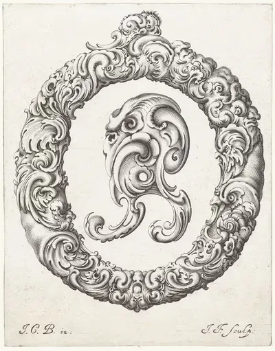 Буква О by Еремия Фалк, 1645-1650 — digital art print download