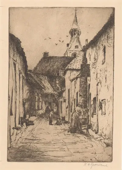 Хаттем. by Виллем Адрианус Грондхаут, 1888-1934 — digital art print download