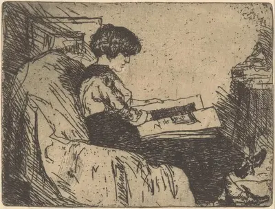 Портрет Марты Грондхут-Хешусиус by Виллем Адрианус Грондхаут, 1888-1934 — digital art print download