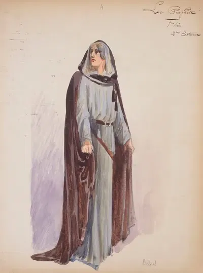 Пророк – двенадцать макетов костюмов by Шарль Бету, 1903 — digital art print download