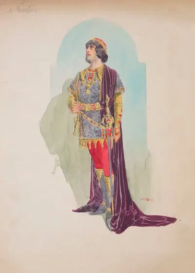 Монна Ванна by Шарль Бету, 1909 — digital art print download