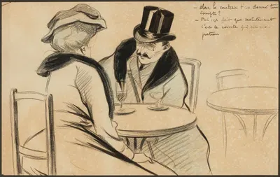 Alors, la comtesse t’as donné ton compte – oui, ça fait que maintenant c’est le comte qui est mon patron by Fernand Louis…