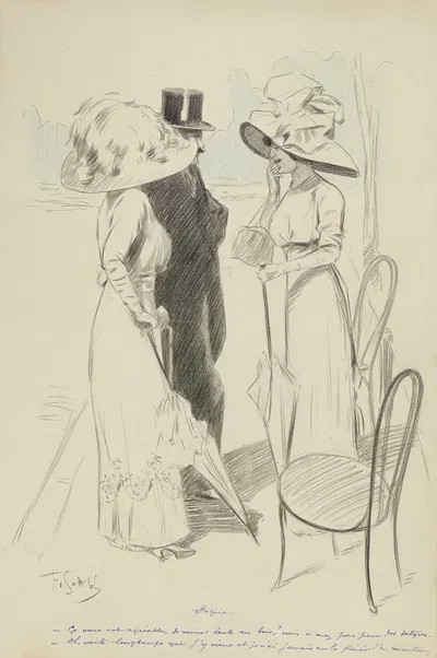 Разочарованная by Фернан Луи Готлоб, 1910 — digital art print download