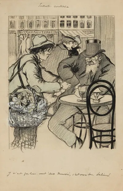 Дружба by Фернан Луи Готлоб, 1907 — digital art print download