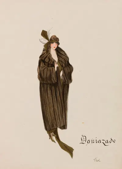 Doniazade 1 by Frol, 1922 — digital art print download