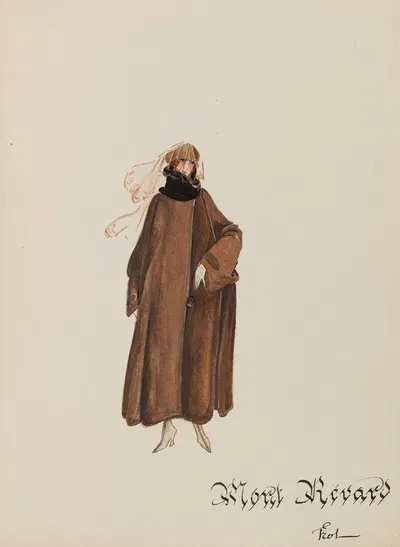 Мон Ревар by Фрол, 1922 — digital art print download