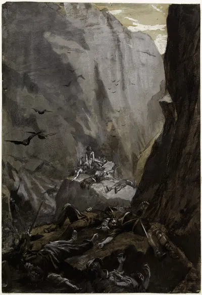 Парад Чёрного Столба by Жорж Антуан Рошегросс, 1884 — digital art print download
