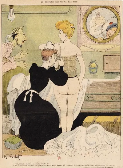 Un costume qui ne va pas bien by Henri Avelot, 1932 — digital art print download