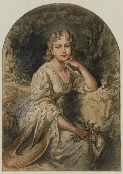 2. Fantine Quatre à quatre by Horace Castelli, 1865 — digital art print download