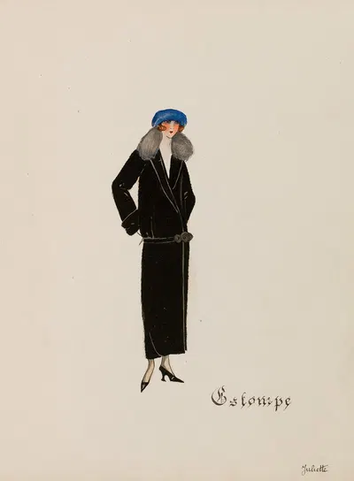 Estompe by Juliette, 1922 — digital art print download