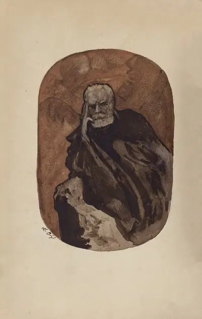 Бог Pl.15 by Луи Дезе, 1893-1897 — digital art print download