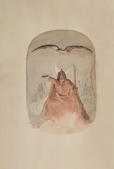 Бог Пл.9 by Луи Дезе, 1893-1897 — digital art print download