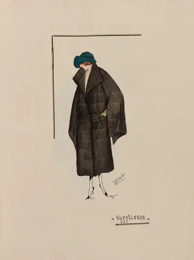Egyptienne by Micheline, 1922 — digital art print download