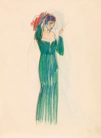 Эскиз by Поль Пуаре, 1908 — digital art print download
