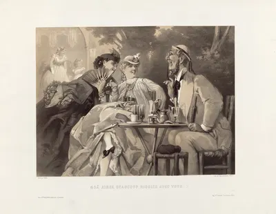 Moâ aimer beaucoup rigoler avec vous by Philippe-Jacques Linder — digital art print download
