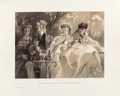 Moa, très faché d'avoir apporté mon femme by Philippe-Jacques Linder — digital art print download