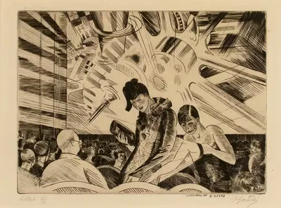 Суперфильм, Метрополис by Пьер Гатье, 1927 — digital art print download