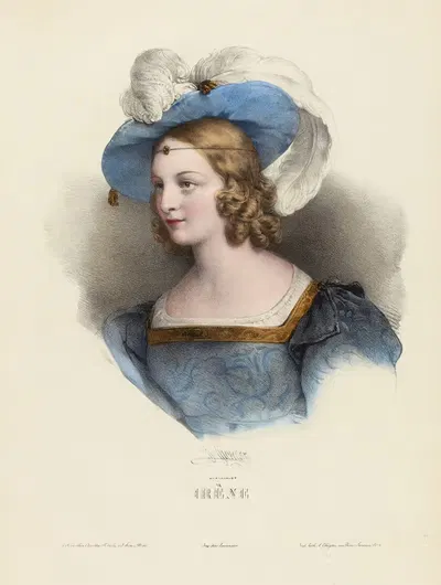 Irène by Pierre Louis Henri Grévedon, 1828-1830 — digital art print download