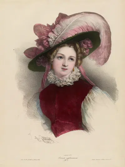 Portraits supplémentaires by Pierre Louis Henri Grévedon, 1828-1830 — digital art print download
