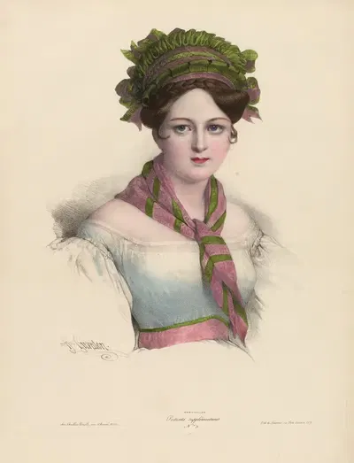 Portraits supplémentaires by Pierre Louis Henri Grévedon, 1828-1830 — digital art print download