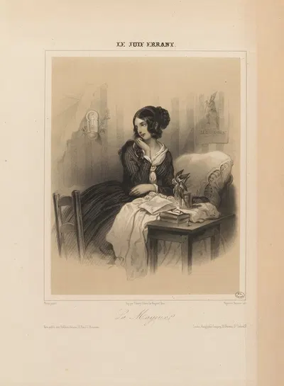 La Mayeux by Pierre-Numa Bassaget, 1835-1865 — digital art print download