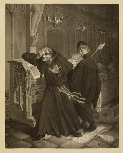 Удивленный бургомистр by Виктор Массон, 1868 — digital art print download