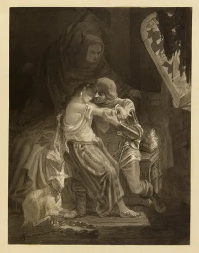 Мы, египтянки by Виктор Массон, 1868 — digital art print download