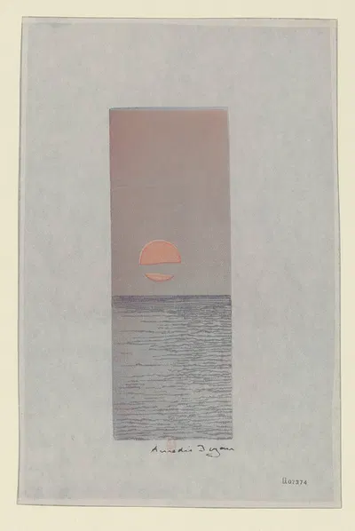 Petit soleil couchant (Knocke, Belgique) by Amédée Joyau, 1900 — digital art print download