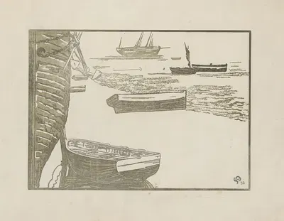 Roscoff, Brume by Amédée Joyau, 1903 — digital art print download