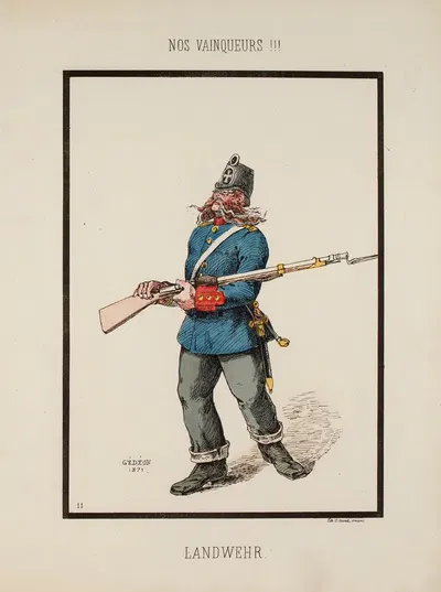 Ландвер by Жедеон, 1871 — digital art print download