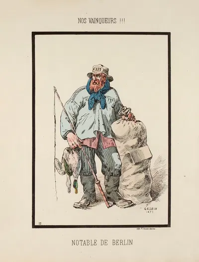 Знаменитый из Берлина by Жедеон, 1871 — digital art print download