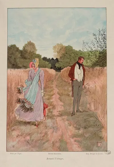 Перед бурей by Германн Фогель — digital art print download
