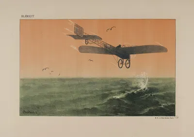 Blériot by Léon Pousthomis — digital art print download