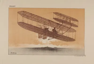 Wright by Léon Pousthomis — digital art print download