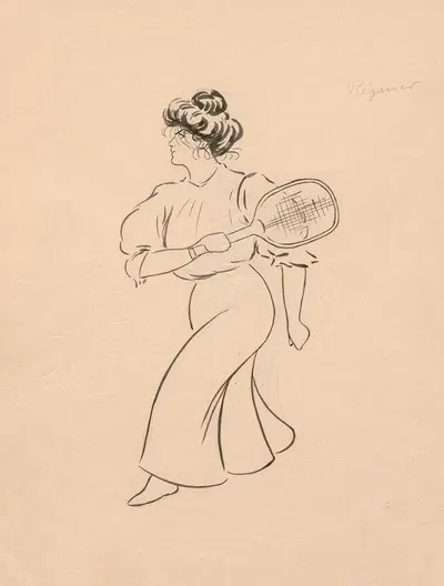 Ренье by Луи де Флерак, 1908 — digital art print download