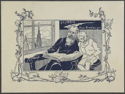 Ханс Брамбергер by Александр Деметриус Гольц, 1899 — digital art print download