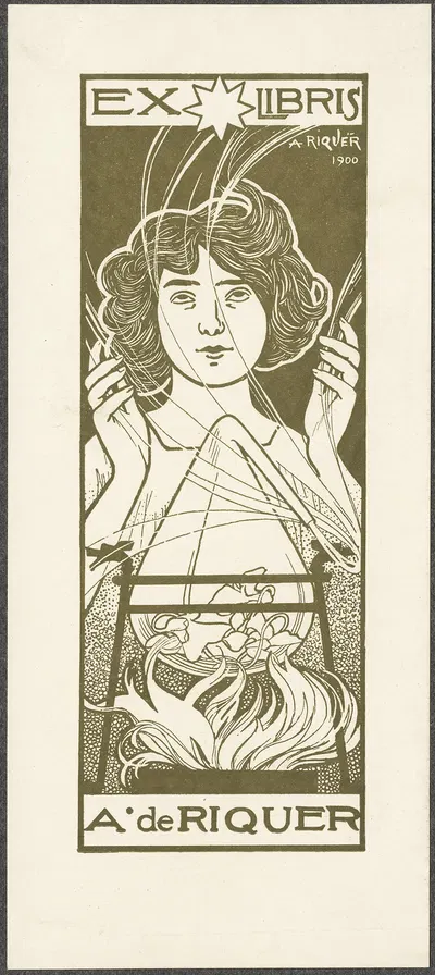 Александр де Рикер by Александр де Рикер, 1900 — digital art print download