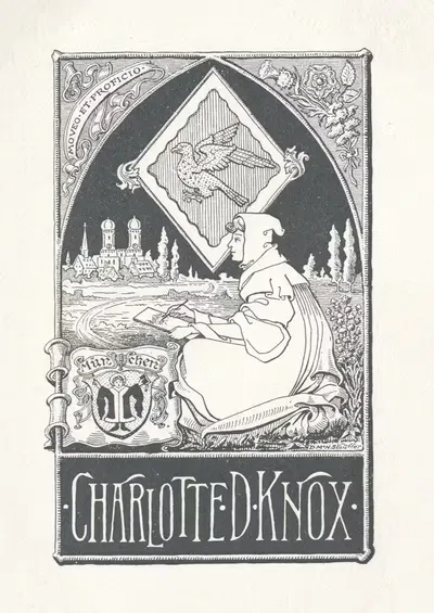 Charlotte D. Knox by David McNeely Stauffer — digital art print download