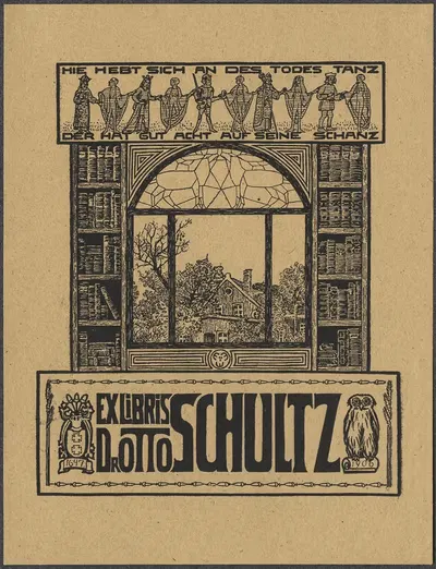 Отто Шульц by Элизабет Вайнбергер, 1906 — digital art print download