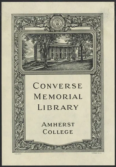 Amherst College Library by Elisha Brown Bird — digital art print download