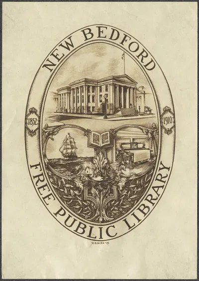 Free Public Library by Elisha Brown Bird — digital art print download