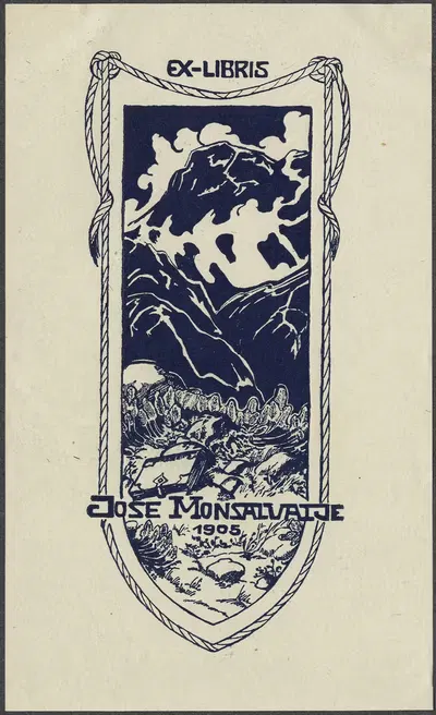 Хорхе Монсальватье. by Эльза Баезеке, 1905 — digital art print download