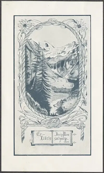 Хорхе Монсальватье by Эльза Баезеке, 1905 — digital art print download