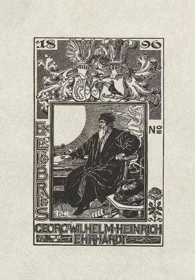 Георг Вильгельм Генрих Эрхардт by Эмиль Дёплер, 1896 — digital art print download