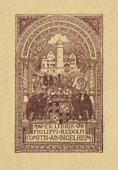 Филипп Рудольф, граф фон Ингельхайм by Фридрих фон Тирш, 1904 — digital art print download