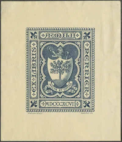 Эмиль Перрье by Г. Пелисье, 1897 — digital art print download