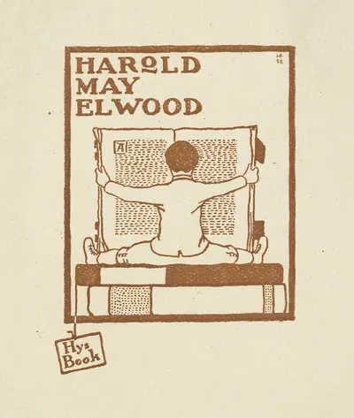 Harold May Elwood by Harold M. Ellis, 1898 — digital art print download