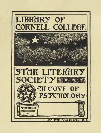 Cornell College (Mount Vernon, Iowa) by Harriette Amsen Lyon, 1904 — digital art print download