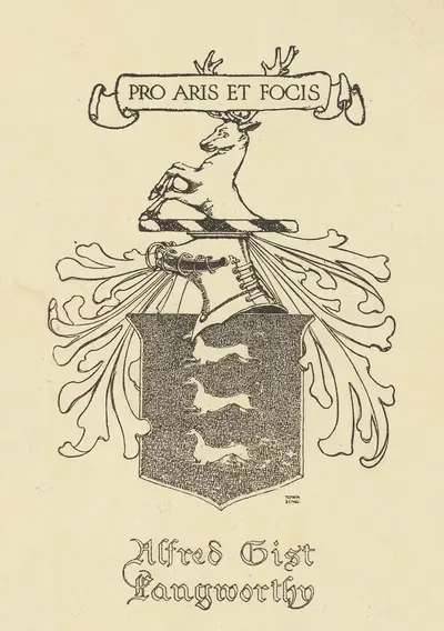 Альфред Гист Лангворт by Гарри Таунсенд, 1902 — digital art print download