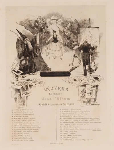 Титульная страница by Анри Сомм, 1878 — digital art print download